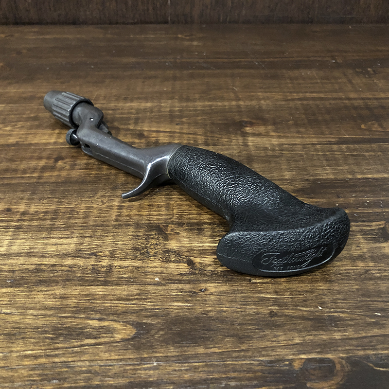 Featherweight Champion Grip Rod Handle Big Rubber Black フェザー