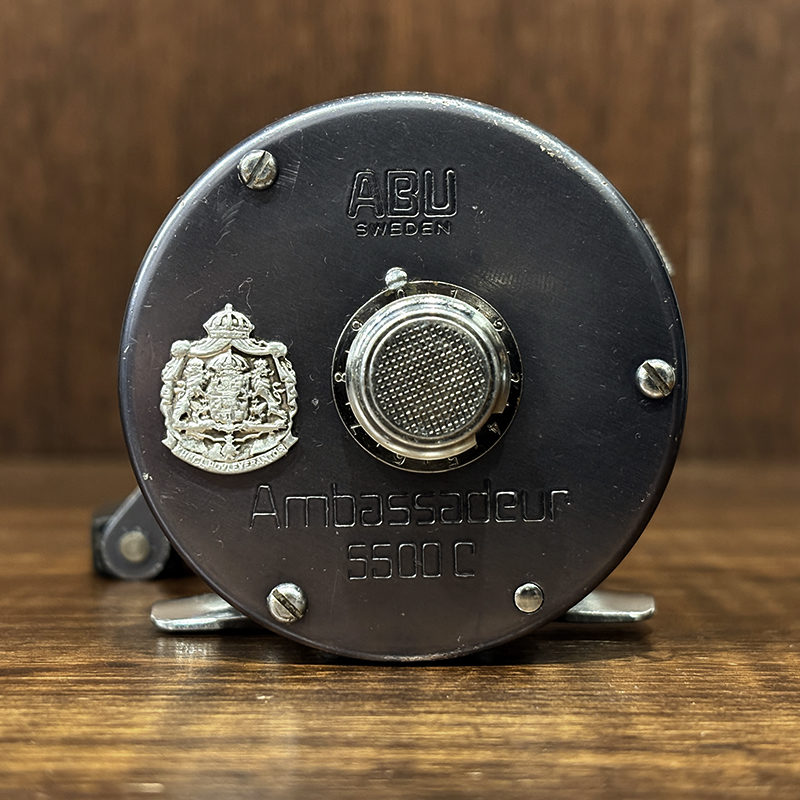 Abu Ambassadeur 5500C Blue Gray Bait Casting Reel Fn740102 アブ