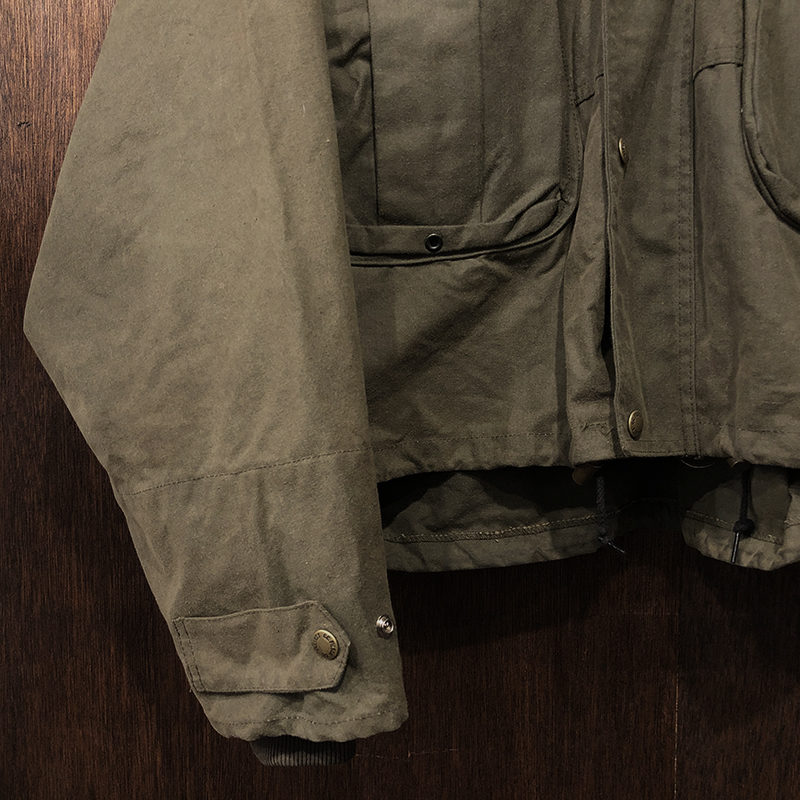 Filson Oiled Cloth Wading Hoodie Fishing Jacket OT XL Mint