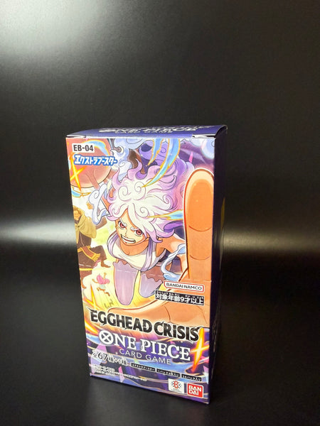 EB-04】 Extra Booster EGGHEAD CRISIS TCG BOX & CASE〔Factory Sealed〕