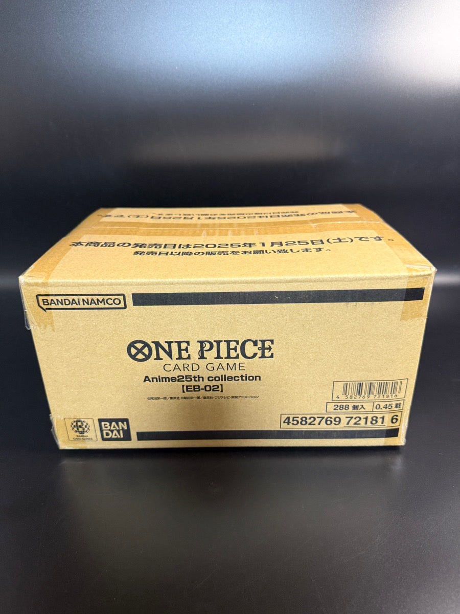 EB-02 Anime 25th collection Booster BOX & CASE〔Factory Sealed〕
