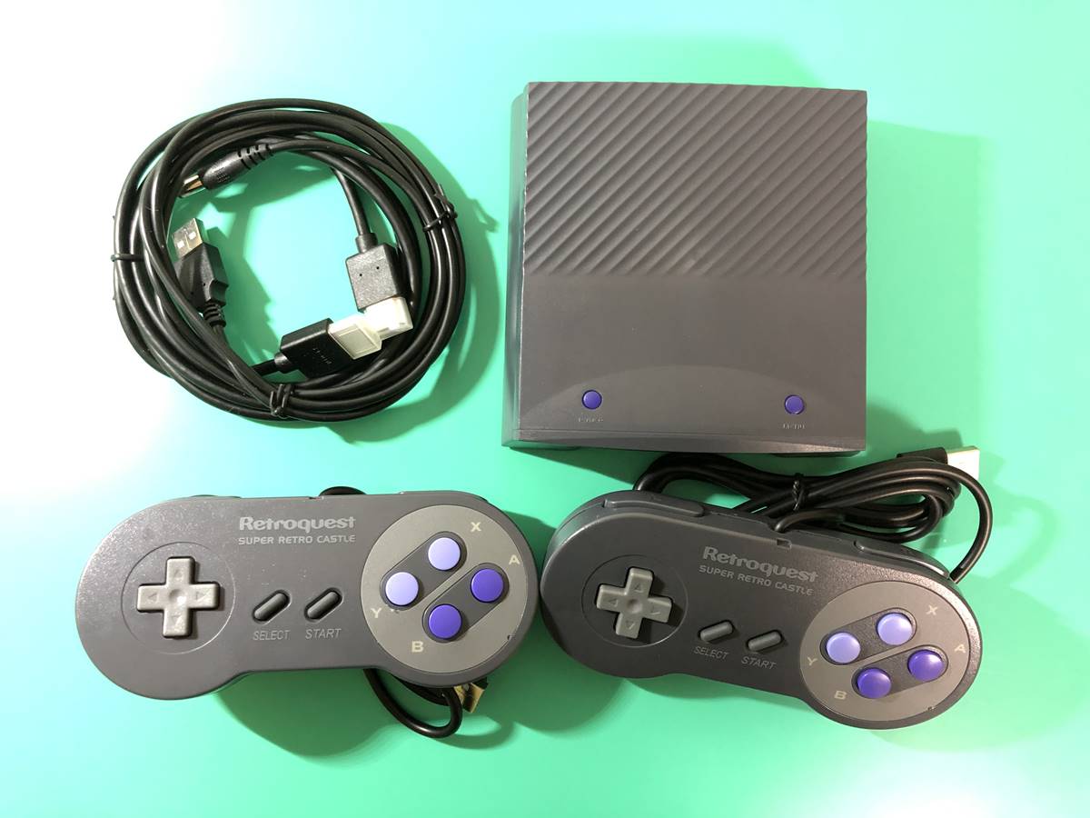 怪しい中華ゲーム機【RETROQUEST 】スーパー レトロ キャッスルを買っ
