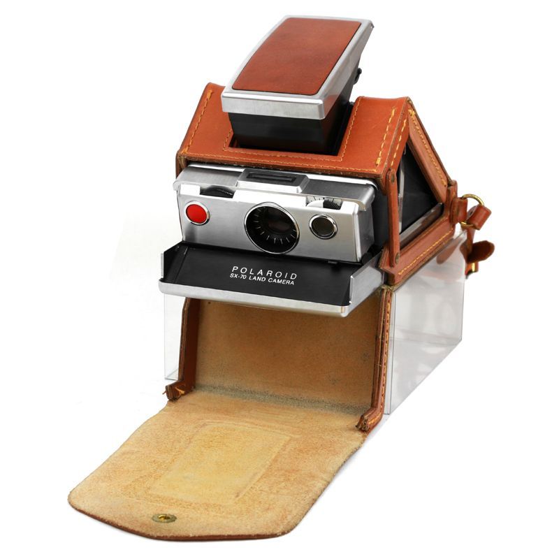ポラロイド　レザーケース　カメラケース　Polaroid　ポラロイドカメラ用 マップカメラ情報】【ポラロイドカメラ】3色☆SX-70用の革ケースが新