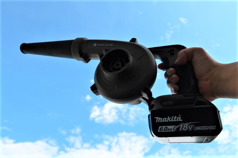 もう手放せない！】スノーピーク「フィールドブロワ」で快適キャンプ