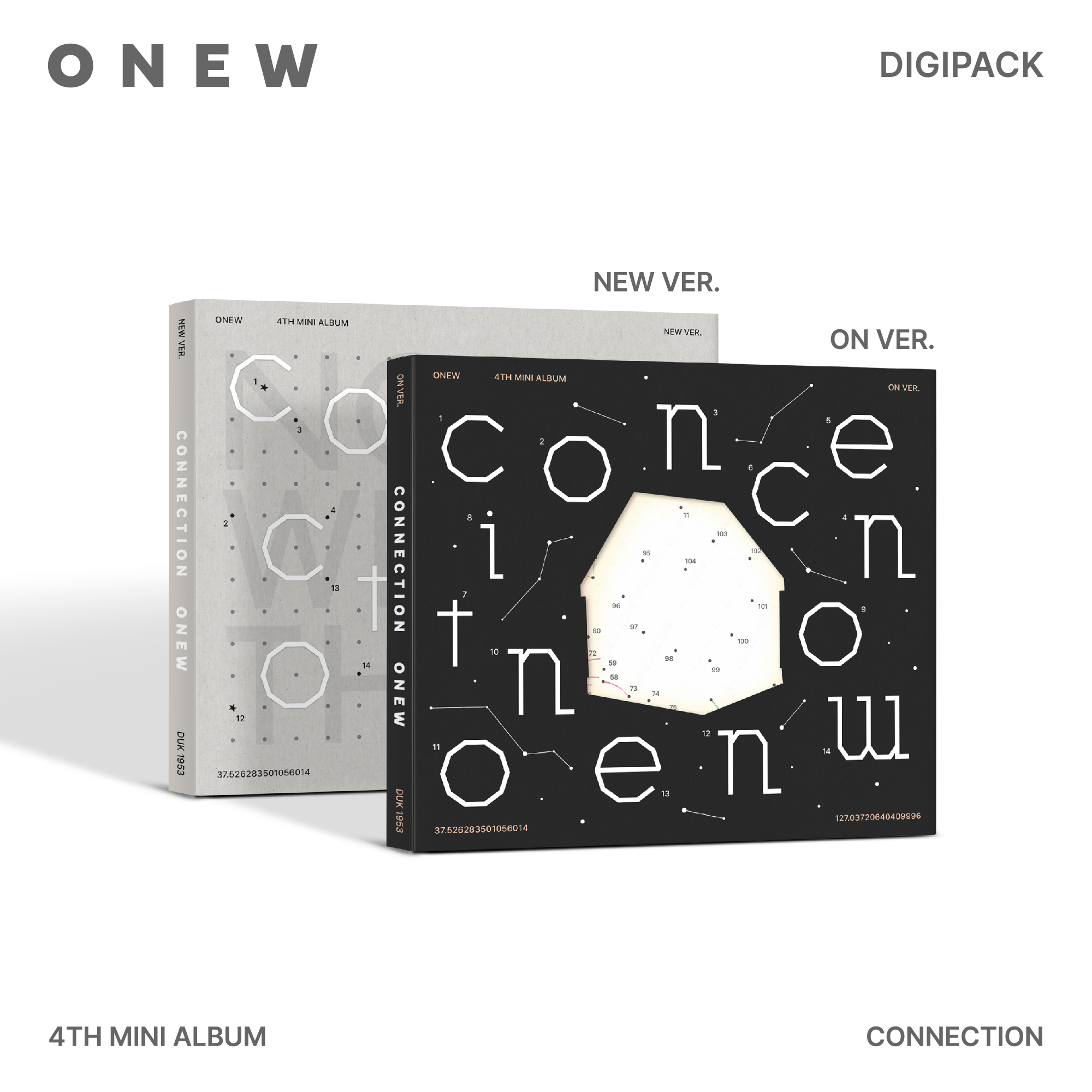 特典付き】 ONEW 4TH EP 『CONNECTION』 韓国正規輸入盤特典絵柄解禁
