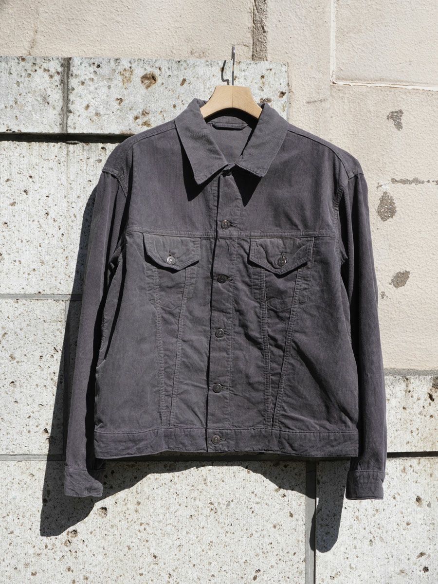 Cotton Corduroy T-3 Jacket[GREY] | 1LDK (ワンエルディーケー) 公式