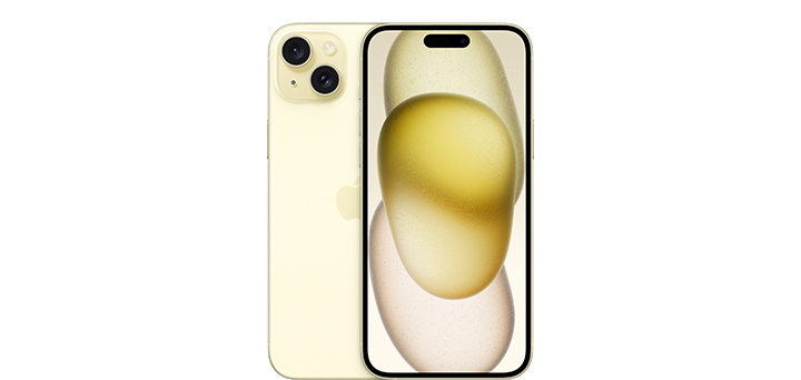 iPhone 15（カラー：イエロー / 容量：128GB） – ワンモバイル