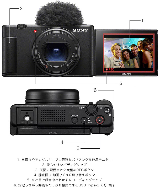 VLOGCAM『ZV-1 II』 - ONE'S- ソニープロショップワンズ[兵庫県小野市