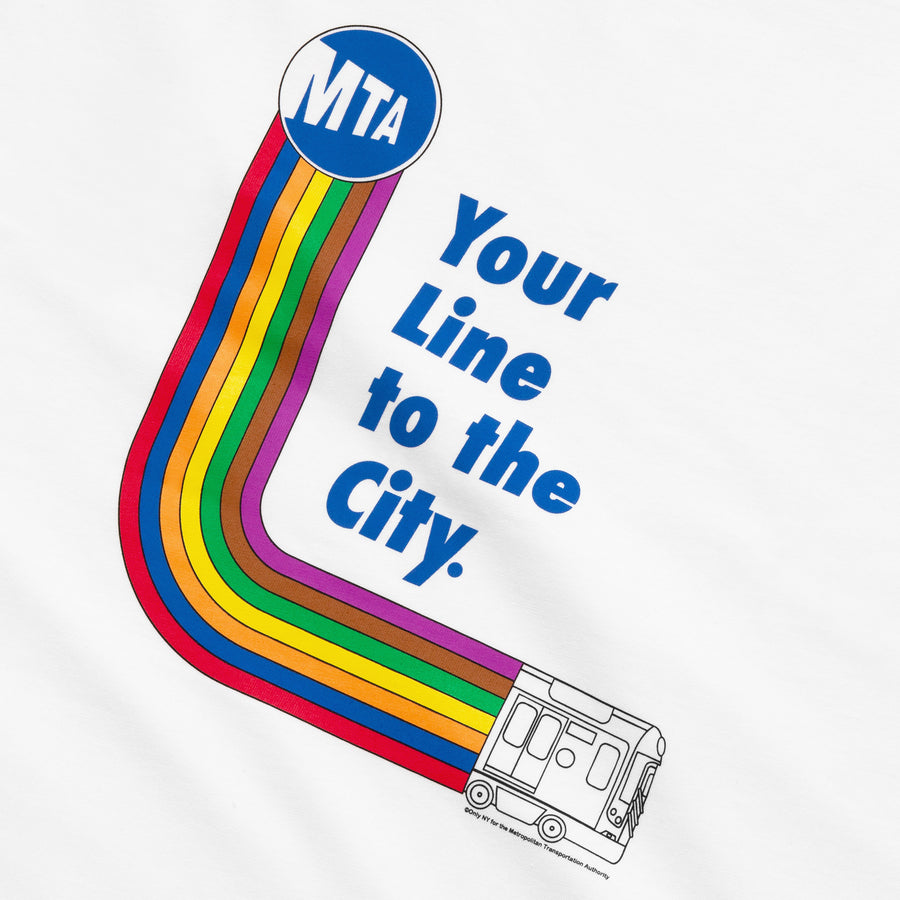 MTA Your Line to The City T-Shirt – Only NY