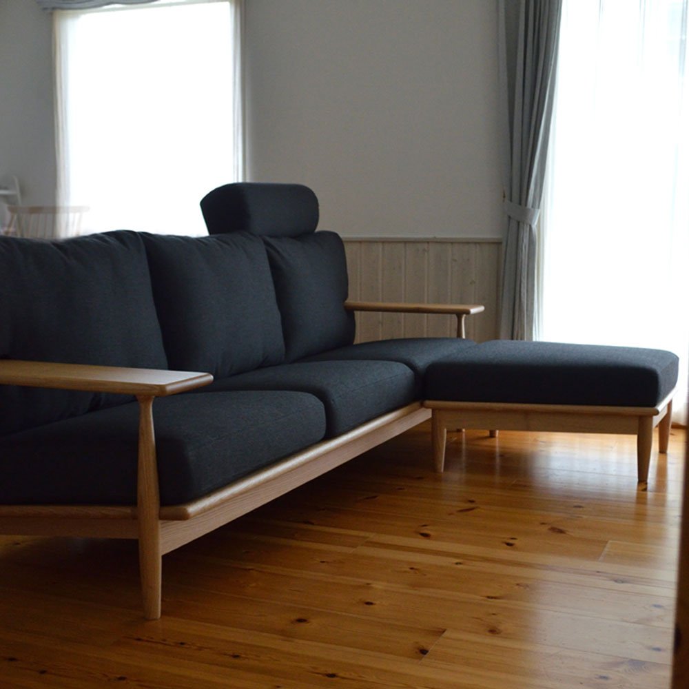 シビルソファ オットマン｜シビルオットマン L型／R型｜柏木工 – カ