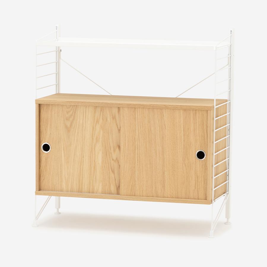 String |フリースタンドシェルフ キャビネット 幅80cm｜【公式】ACTUS