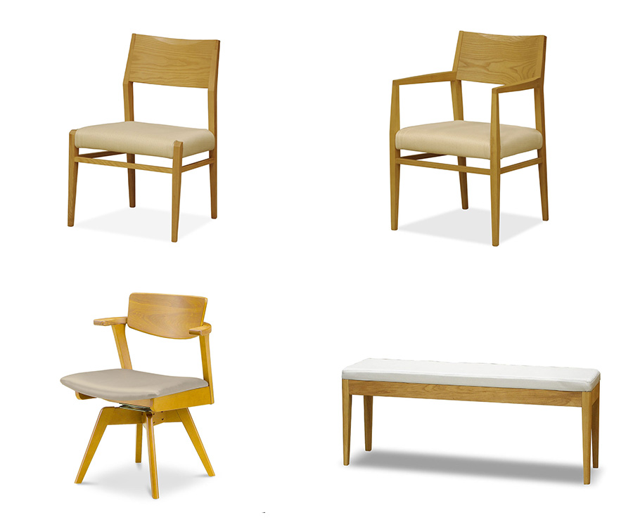 ウィドゥ・スタイル 回転アームチェア C915