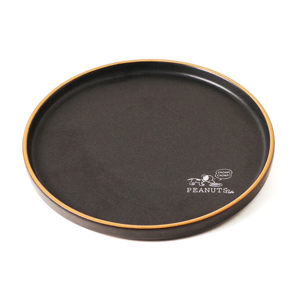 フラットプレート L ブラック – PEANUTS Cafe Online Shop