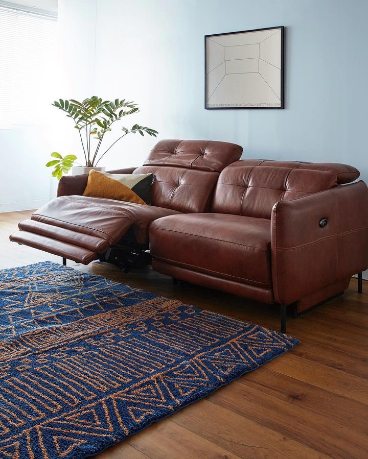 まもなく仕様変更・価格値上げ】SHEFFIELD RECLINING SOFA LEATHER RB