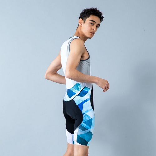 RERIC ( レリック ) レーサーパンツ シリウス ビブショーツ ブルー M