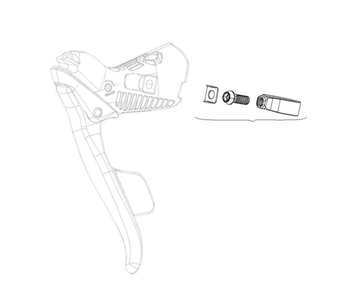 SRAM ( スラム ) リペアパーツ clamps Kit for Red / Force eTap AXS