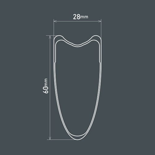 SHIMANO ( シマノ ) リムブレーキ用ホイール WH-R9200-C60-HR-TU-R