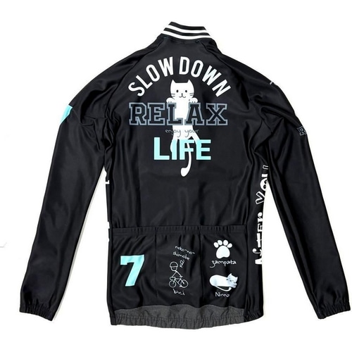 7-ITA ( セブンアイティエー ) 長袖ジャージ Relax Cat Lady LS Jersey