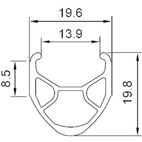 ALEX ( アレックス ) リム R450 シルバー 700C ( 622 ) /32H | 自転車