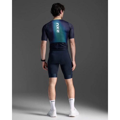 2XU ( ツータイムズユー ) トライスーツ AERO HEX SLEEVED TRISUIT