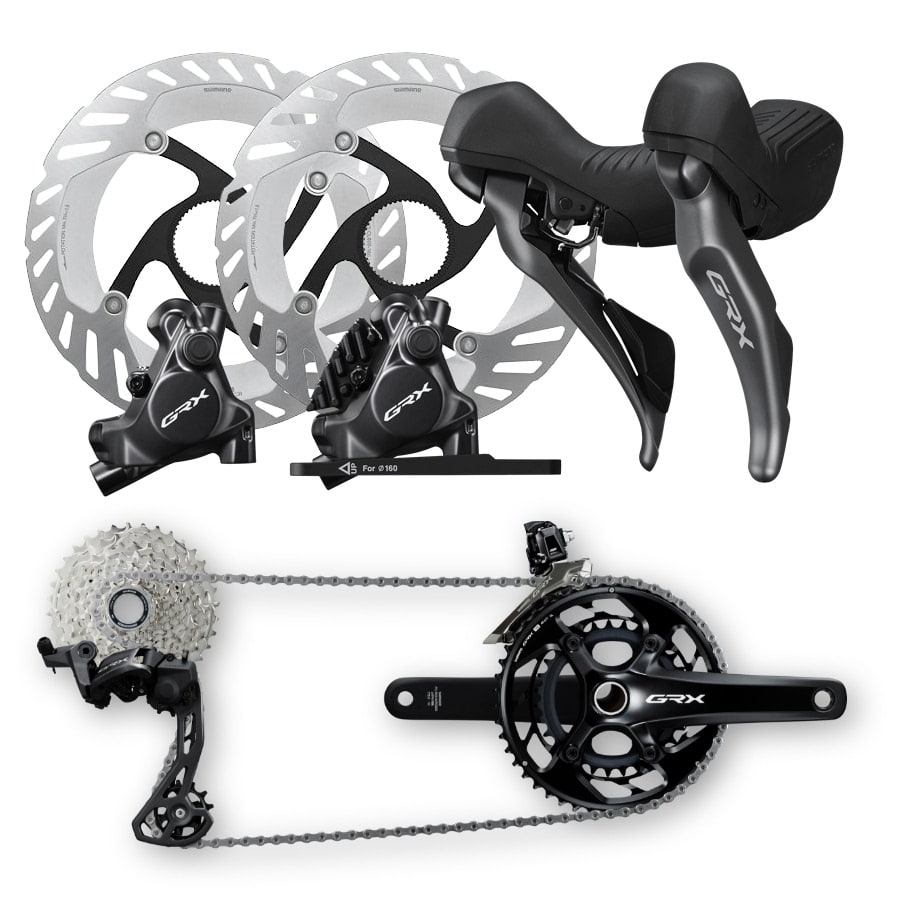 SHIMANO ( シマノ ) コンポセット GRX RX820 ( 機械式シフト 油圧