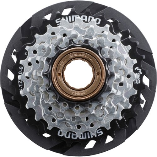 SHIMANO ( シマノ ) スプロケット MF-TZ510-6 スポークプロテクター付