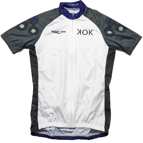 WAVE ONE ( ウエイブワン ) 半袖ジャージ KANSAI オリジナル ホワイト