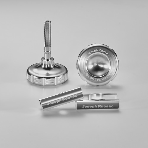 JOSEPH KUOSAC ( ジョセフ クゼ ) KNOB TYPE HINGE CLAMP SET シルバー