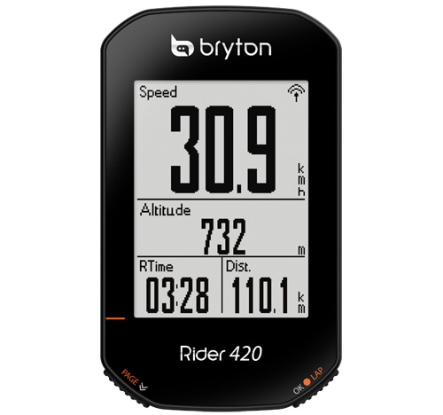 BRYTON ( ブライトン ) GPS サイクルコンピューター RIDER420E 本体