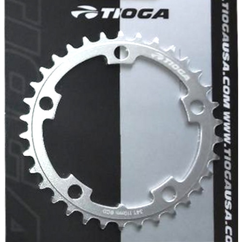 TIOGA ( タイオガ ) チェーンリング チェーンリング アルミ シルバー