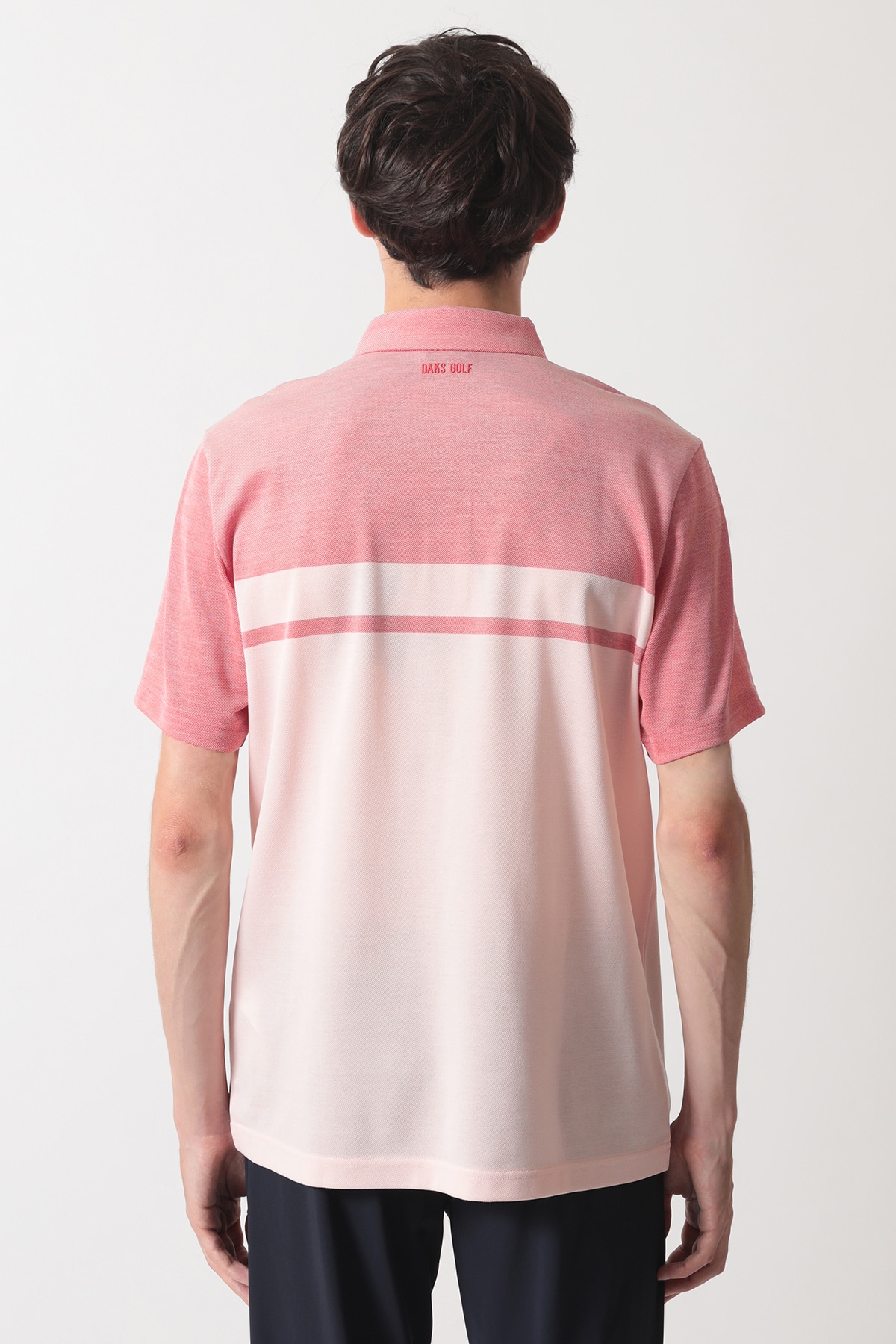 DAKS GOLF] チェック冷感半袖ポロシャツ D52M181313｜DAKS（ダックス