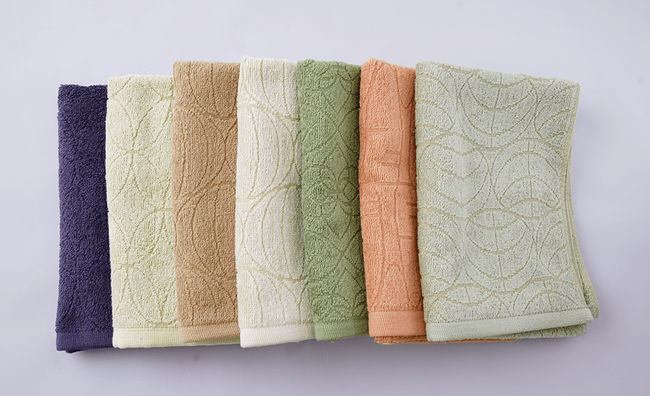 ふくろやタオル 野菜染めタオル「雫～SHIZUKU～」