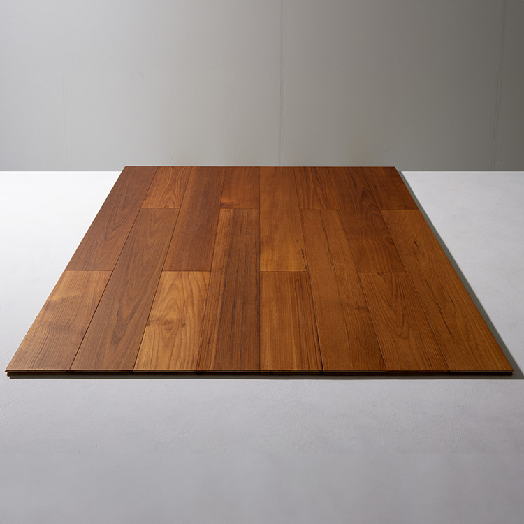 11050 【床暖房対応】D20 (複合フローリング) チーク 125mm幅 クリア