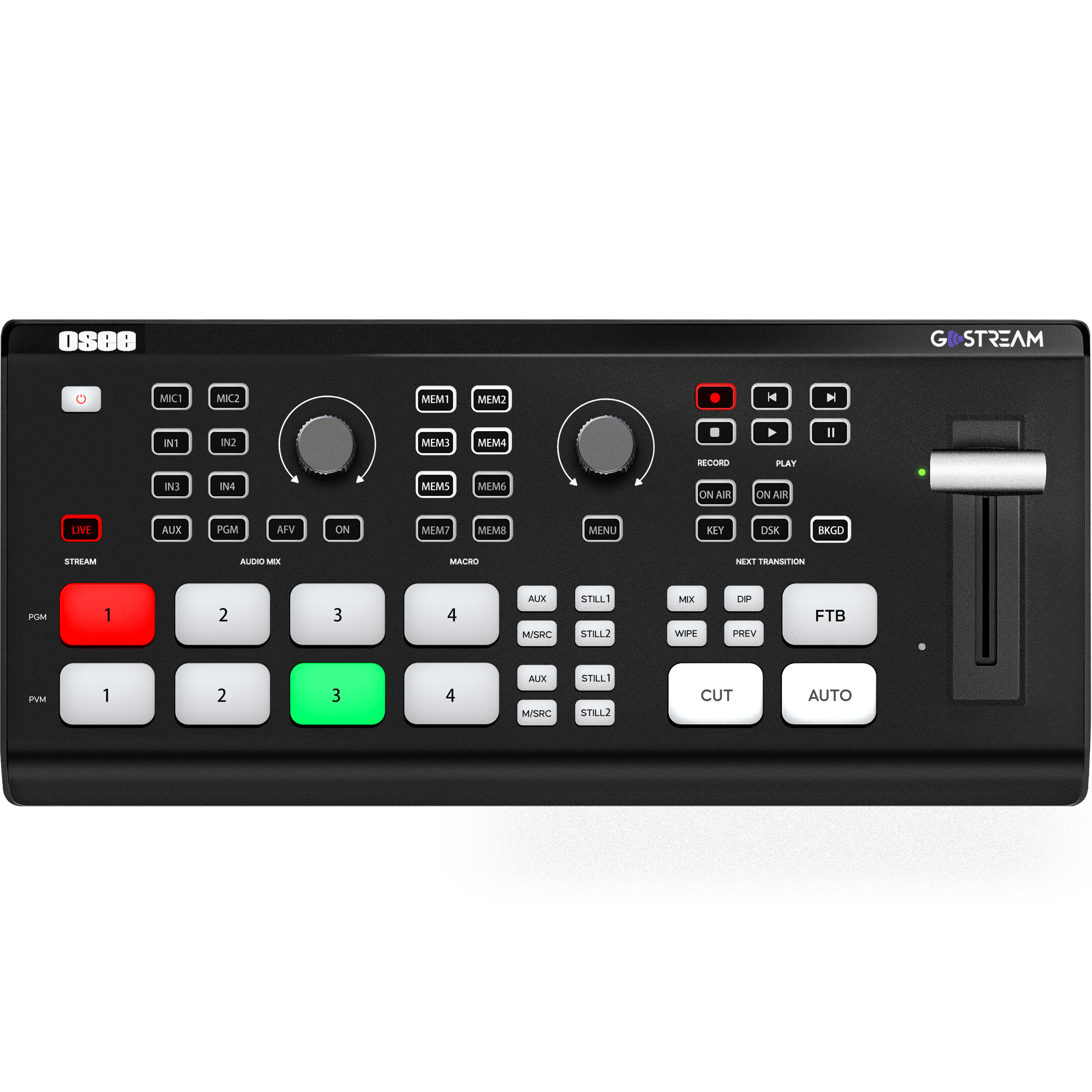 GoStream Deck: HDMI Video Switcher & Live Broadcast Mixer | Osee