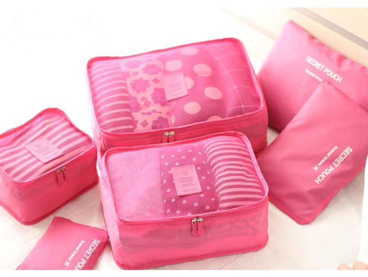 トラベルポーチ6点セット | オリジナルノベルティ・オリジナルグッズの