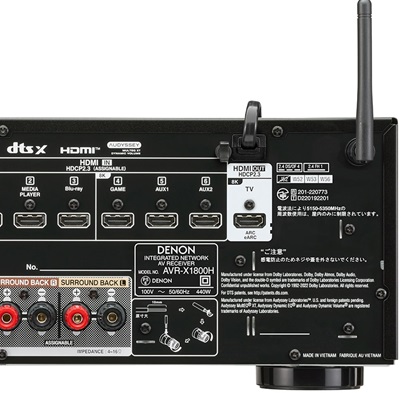 DENON デノン AVR-X1800H AVアンプ｜CAVIN 大阪屋 札幌オーディオ