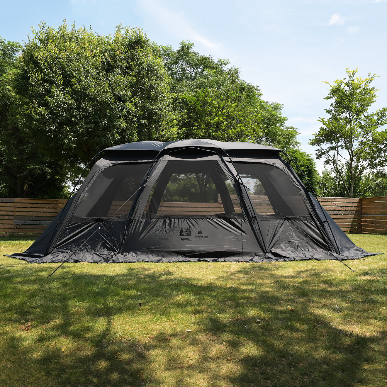 Canadian East×ogawa BLACK LABEL テント ブラックシリーズ ファシル