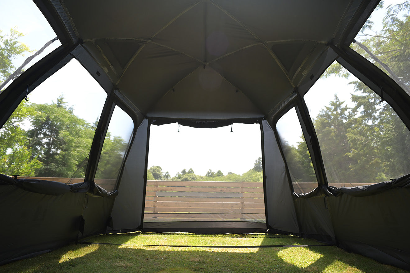 Canadian East×ogawa BLACK LABEL テント ブラックシリーズ ファシル