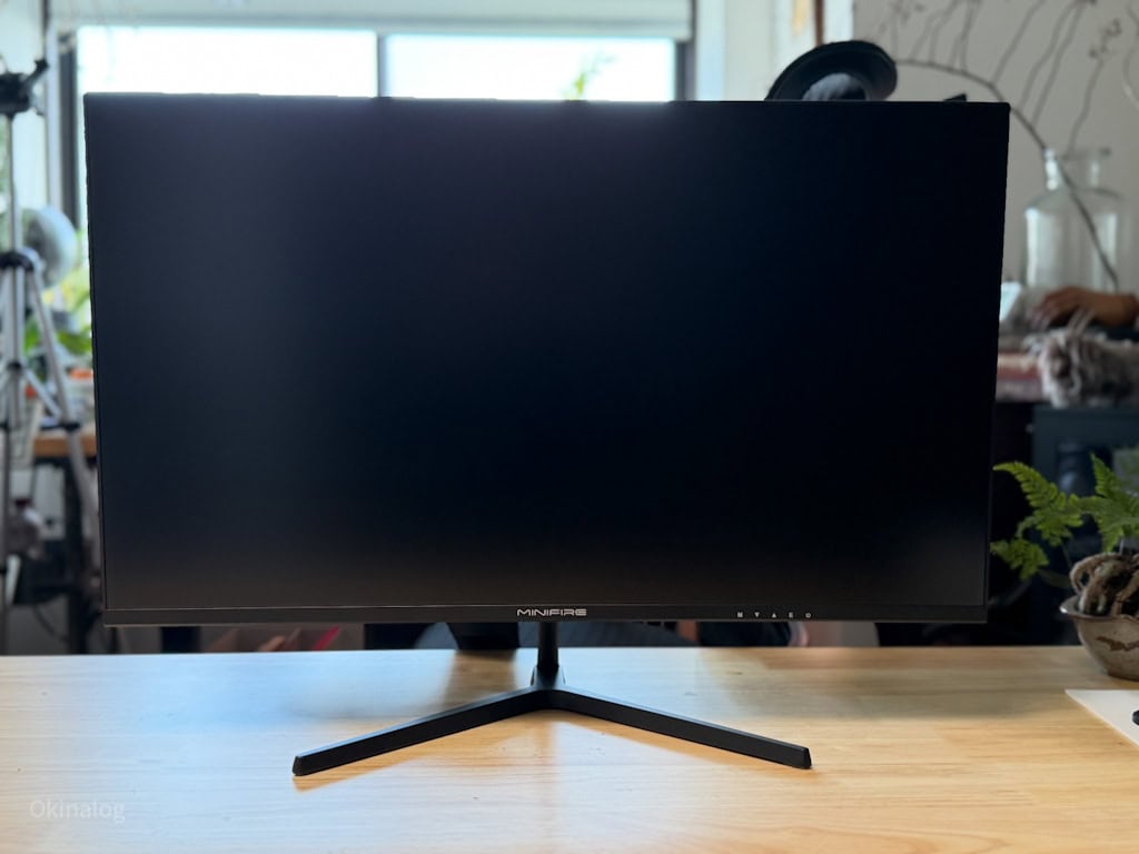 U1.8万円の安価モニターMinifireの「MF27X3A」を試す｜フルHD120Hzで