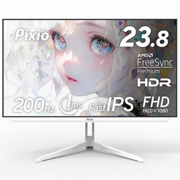 Pixio PX248 Wave White ゲーミングモニター レビュー - オススメPC