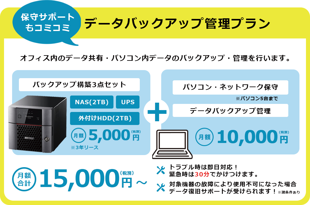 クラウドストレージとNASはどちらを選ぶ？法人利用で重視すべき