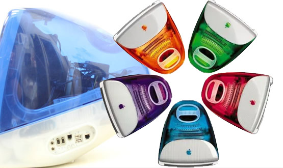 通電確認済み 初代 Apple iMac G3 スケルトンレッド 通電確認済み 初代