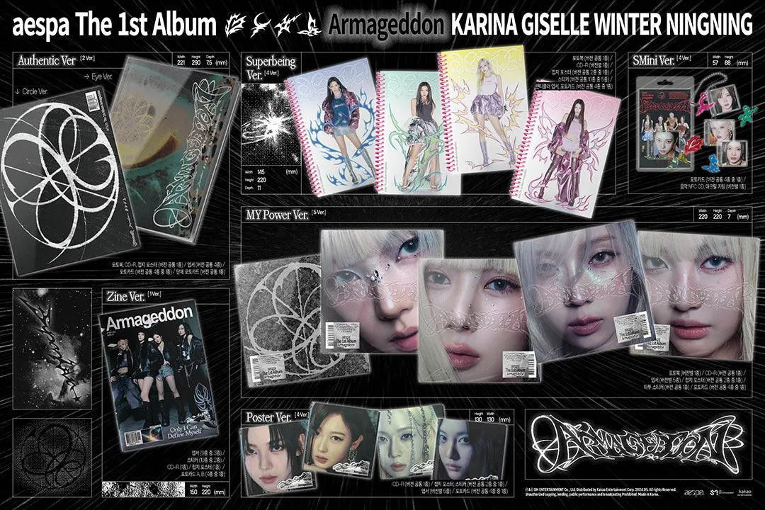 Buy aespa - Armageddon 1st Album | Oppa Store