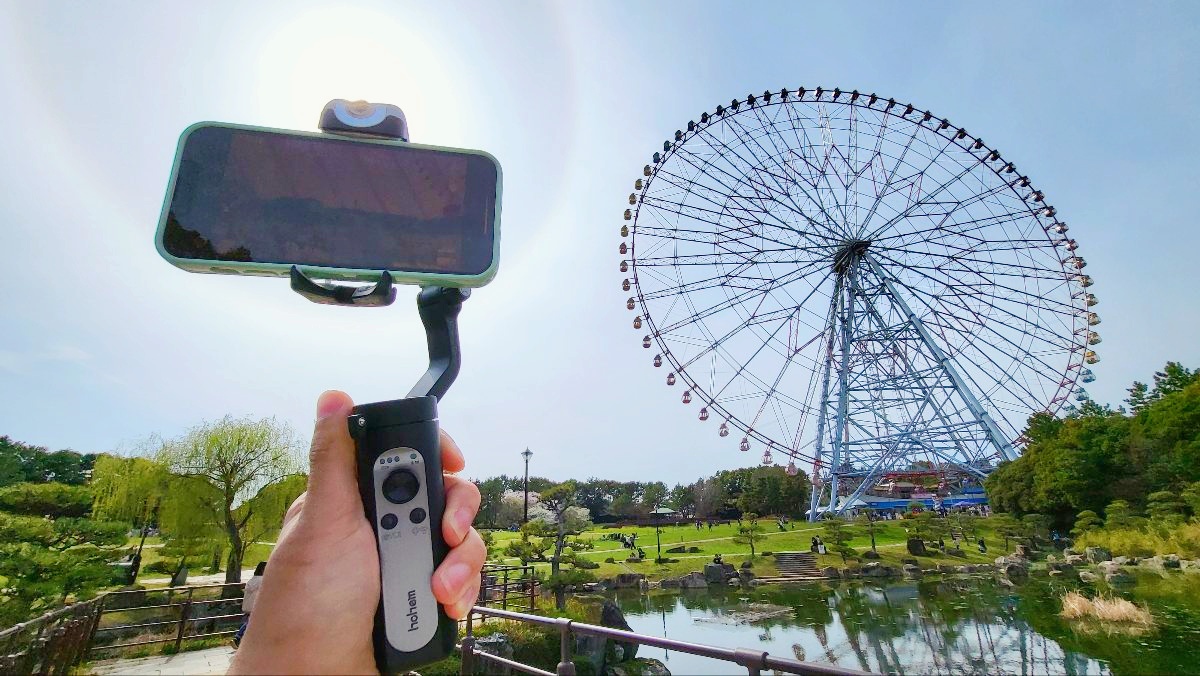hohem V2 3軸 スマホジンバルレビュー：AIによるフェイストラッキング