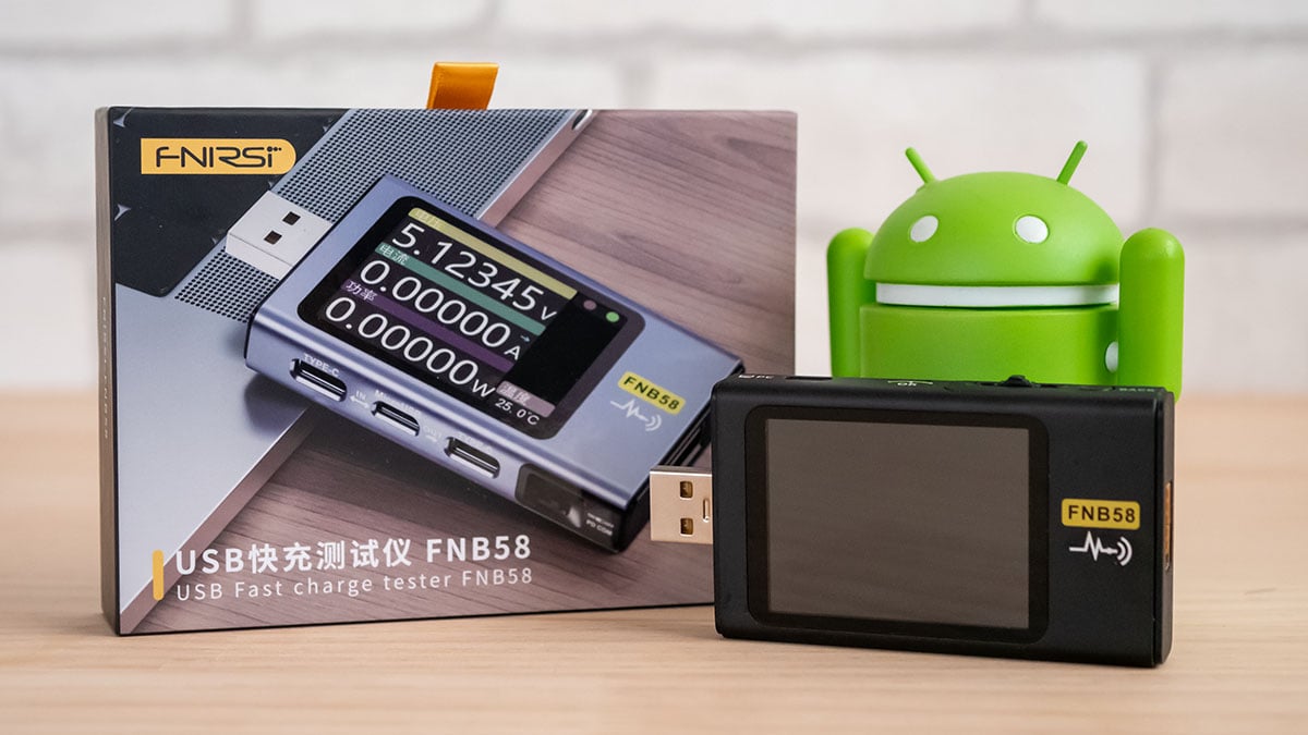 USBテスター FNIRSI FNB58を購入：見やすくて多機能、eMarkerの登録