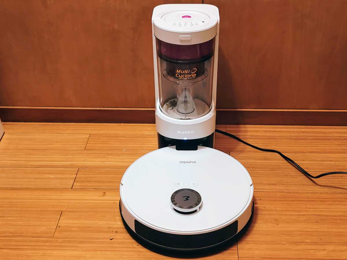 EUREKA E20 Plus レビュー：サイクロン式の自動集塵、紙バッグ不要で