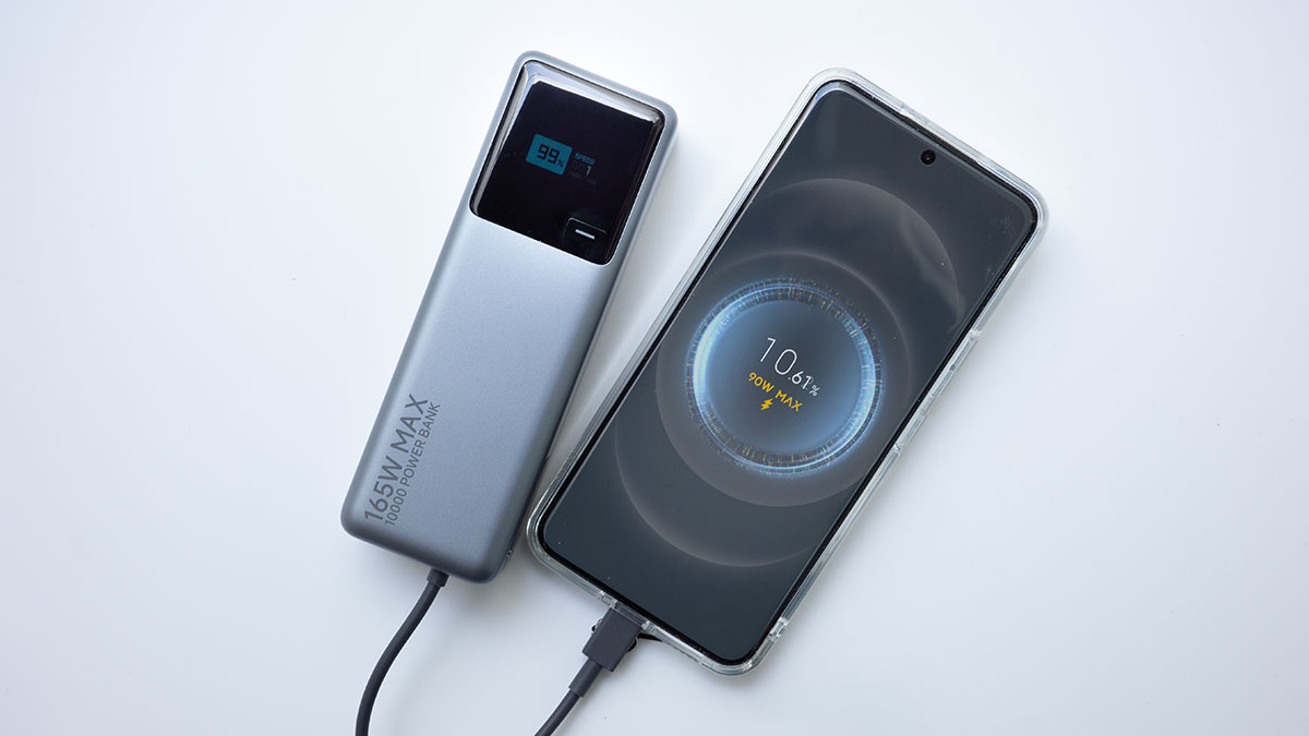 Xiaomi 165W Power Bank 10000mAh (Integrated Cable) レビュー