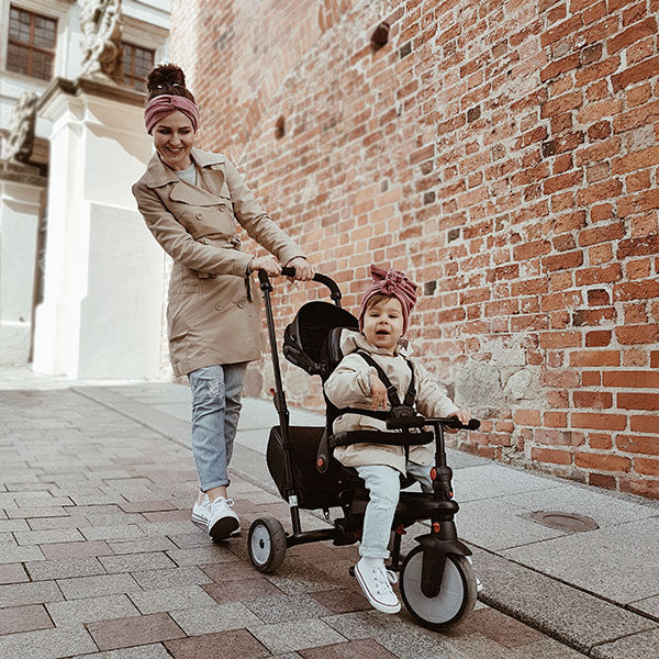 スマートトライク STR7 アーバンブラック 折り畳み 三輪車 折りたたみ