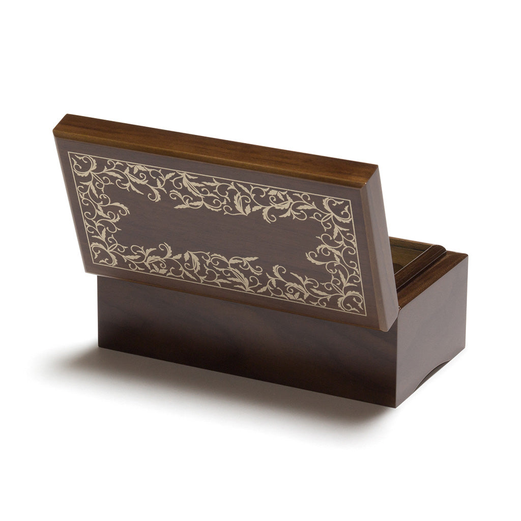 曲が選べる・誕生日に人気】30弁 鏡面仕上げ ウォールナット｜高級