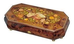 曲が選べる・誕生日に人気】【EX313】72弁 ORPHEUS イタリア象嵌小物